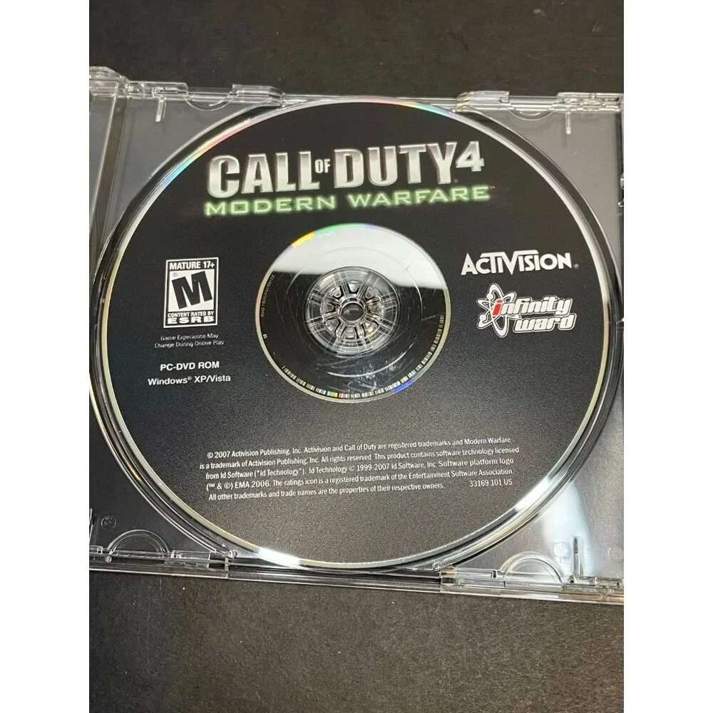 Call of Duty 4 Modern Warfare PC video games & Black Ops 2007 2010